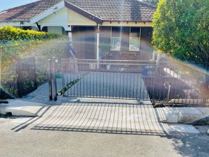 Custom fence motorised gate