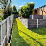 Concrete sleeper retaining wall