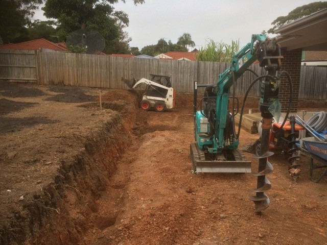 Landscape construction and hardscaping project, Sydney