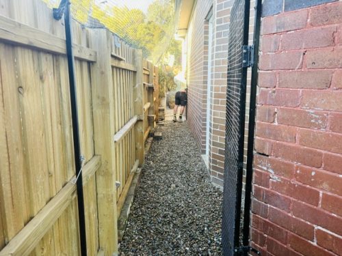 Gravel Side Path